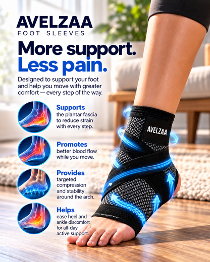 Avelzaa foot sleeve – Comfortable Foot Support