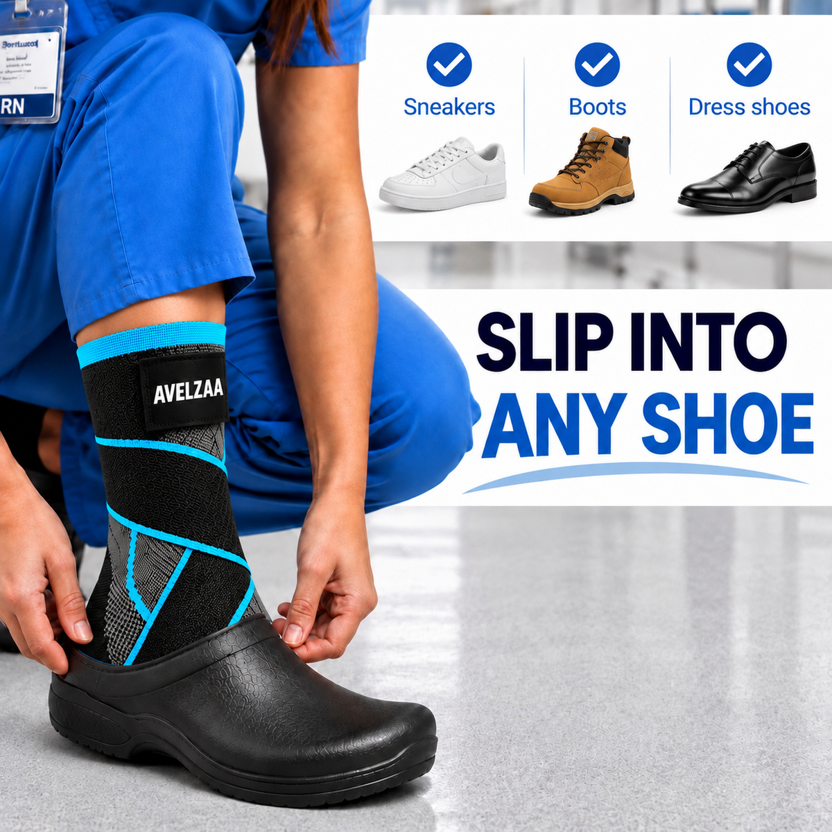 Avelzaa foot sleeve – Comfortable Foot Support